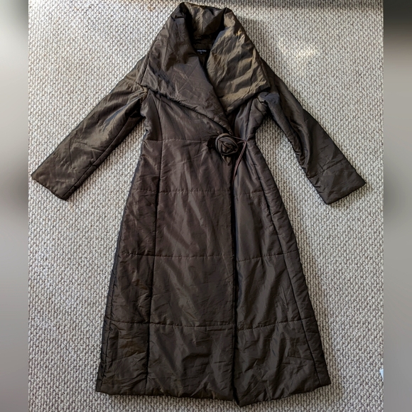 Celestino Jackets & Blazers - Vintage Choco dressy trench coat